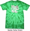 Breast Cancer Awareness Go Fight Win Spider Tie Dye Shirt