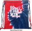 Breast Cancer Awareness Go Fight Win Tie Dye Bag