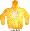 Breast Cancer Awareness Go Fight Win Tie Dye Hoodie
