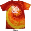 Breast Cancer Awareness Go Fight Win Tie Dye Shirt