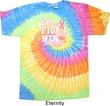 Breast Cancer Awareness Go Fight Win Tie Dye Shirt