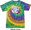 Breast Cancer Awareness Go Fight Win Tie Dye Shirt