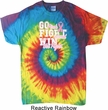 Breast Cancer Awareness Go Fight Win Tie Dye Shirt