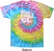 Breast Cancer Awareness Go Fight Win Tie Dye Shirt