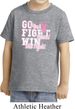 Breast Cancer Awareness Go Fight Win Toddler Shirt