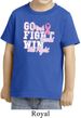 Breast Cancer Awareness Go Fight Win Toddler Shirt