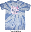 Breast Cancer Awareness Go Fight Win Twist Tie Dye Shirt