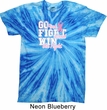 Breast Cancer Awareness Go Fight Win Twist Tie Dye Shirt