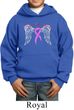 Breast Cancer Awareness Heaven Can Wait Kids Hoody