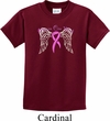 Breast Cancer Awareness Heaven Can Wait Kids Shirt