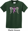 Breast Cancer Awareness Heaven Can Wait Kids Shirt