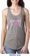 Breast Cancer Awareness Heaven Can Wait Ladies Ideal Tank Top