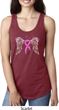 Breast Cancer Awareness Heaven Can Wait Ladies Ideal Tank Top