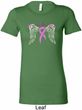 Breast Cancer Awareness Heaven Can Wait Ladies Longer Length Shirt