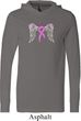 Breast Cancer Awareness Heaven Can Wait Lightweight Hoodie Tee