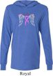 Breast Cancer Awareness Heaven Can Wait Lightweight Hoodie Tee