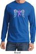 Breast Cancer Awareness Heaven Can Wait Long Sleeve Shirt