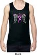 Breast Cancer Awareness Heaven Can Wait Mens Moisture Wicking Tanktop