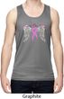 Breast Cancer Awareness Heaven Can Wait Mens Moisture Wicking Tanktop