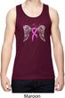 Breast Cancer Awareness Heaven Can Wait Mens Moisture Wicking Tanktop