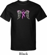 Breast Cancer Awareness Heaven Can Wait Mens Tall Shirt