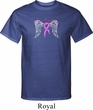 Breast Cancer Awareness Heaven Can Wait Mens Tall Shirt