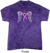 Breast Cancer Awareness Heaven Can Wait Mineral Tie Dye Shirt