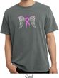 Breast Cancer Awareness Heaven Can Wait Pigment Dyed Shirt