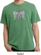 Breast Cancer Awareness Heaven Can Wait Pigment Dyed Shirt