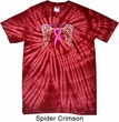 Breast Cancer Awareness Heaven Can Wait Spider Tie Dye Shirt