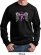 Breast Cancer Awareness Heaven Can Wait Sweatshirt