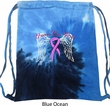 Breast Cancer Awareness Heaven Can Wait Tie Dye Bag