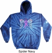 Breast Cancer Awareness Heaven Can Wait Tie Dye Hoodie