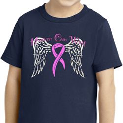 Breast Cancer Awareness Heaven Can Wait Toddler Shirt