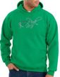 Breast Cancer Awareness Hoodie - I Wear Pink For Me Kelly Green Hoody