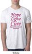 Breast Cancer Awareness Hope Love Cure Burnout Shirt