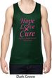 Breast Cancer Awareness Hope Love Cure Dry Wicking Tank Top