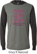 Breast Cancer Awareness Hope Love Cure Lightweight Hoodie
