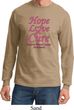 Breast Cancer Awareness Hope Love Cure Long Sleeve
