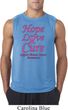 Breast Cancer Awareness Hope Love Cure Sleeveless Shirt