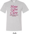 Breast Cancer Awareness Hope Love Cure Tall Shirt