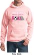 Breast Cancer Awareness Kicking Breast Cancer is Our Goal Hoodie