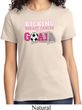 Breast Cancer Awareness Kicking Breast Cancer is Our Goal Ladies Shirt