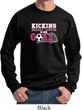 Breast Cancer Awareness Kicking Breast Cancer is Our Goal Sweatshirt