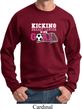 Breast Cancer Awareness Kicking Breast Cancer is Our Goal Sweatshirt