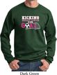 Breast Cancer Awareness Kicking Breast Cancer is Our Goal Sweatshirt