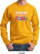 Breast Cancer Awareness Kicking Breast Cancer is Our Goal Sweatshirt