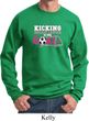 Breast Cancer Awareness Kicking Breast Cancer is Our Goal Sweatshirt