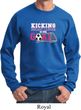 Breast Cancer Awareness Kicking Breast Cancer is Our Goal Sweatshirt