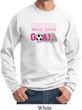 Breast Cancer Awareness Kicking Breast Cancer is Our Goal Sweatshirt